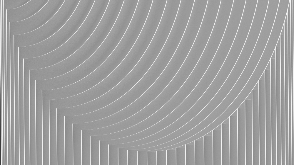 Abstract grooved texture in warm light