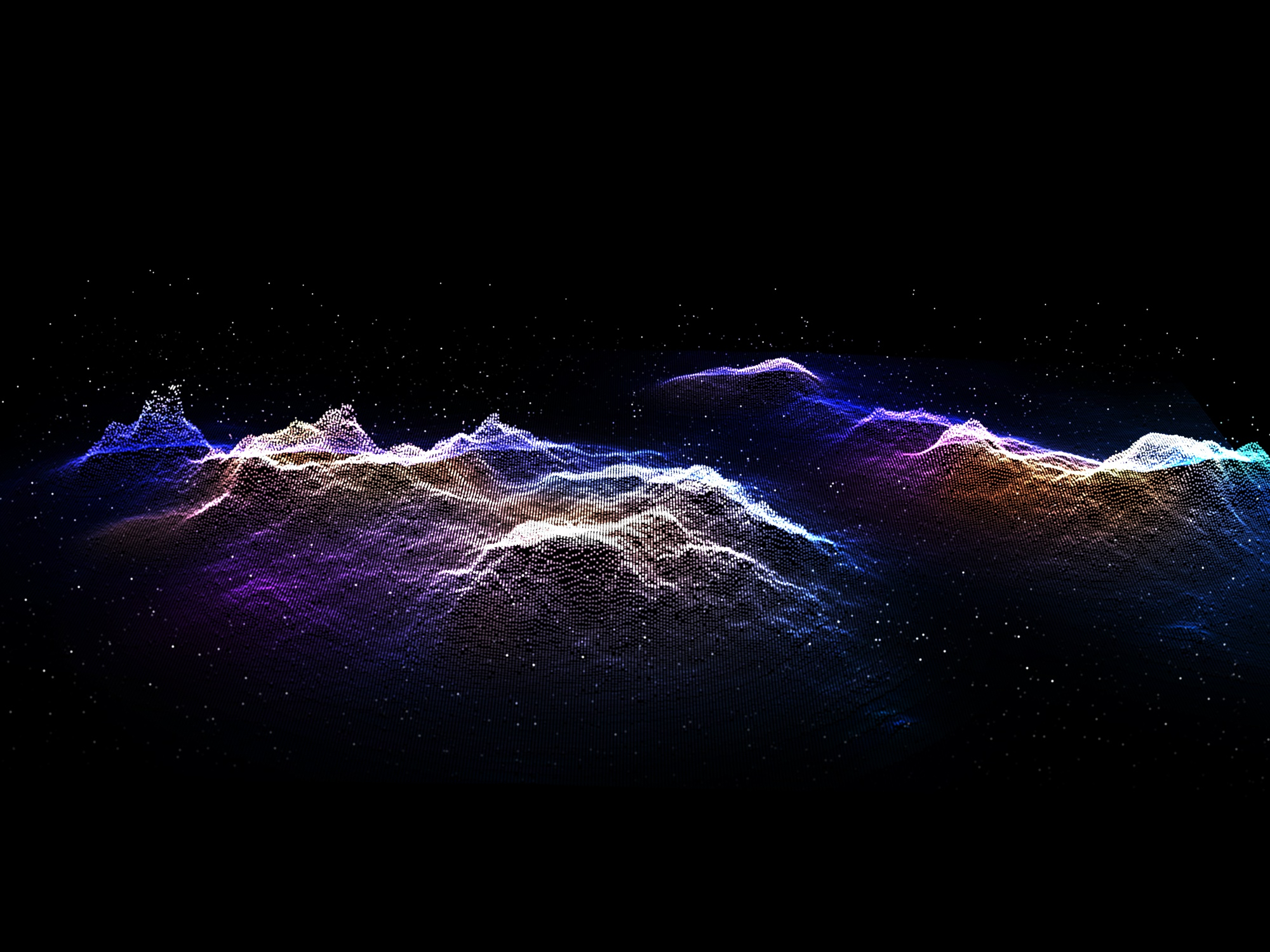 Abstract mesh gradient